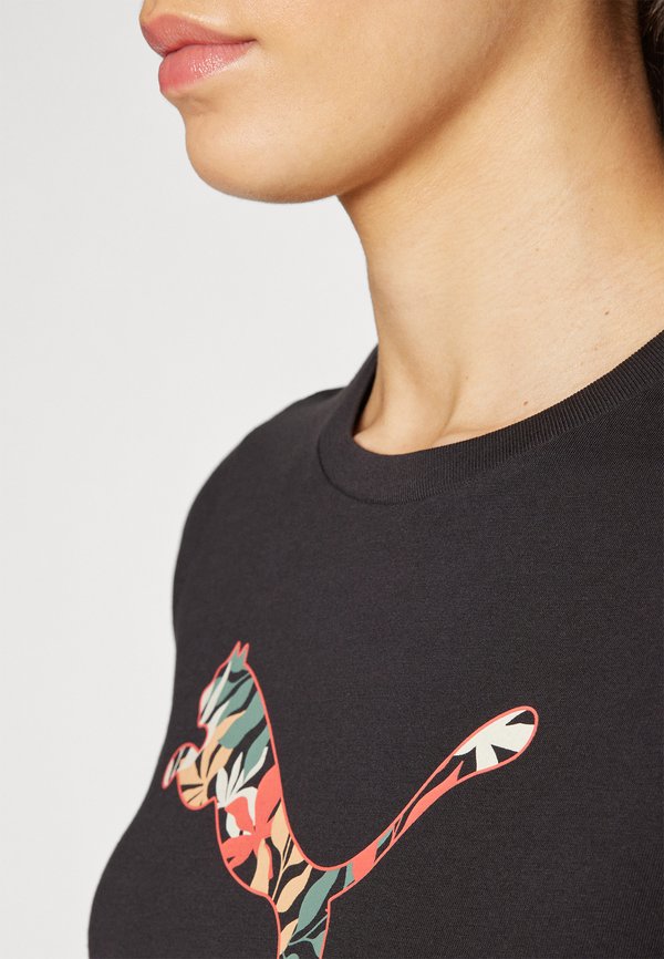 GRAPHICS FLORAL CAT LOGO TEE - Print T-shirt3