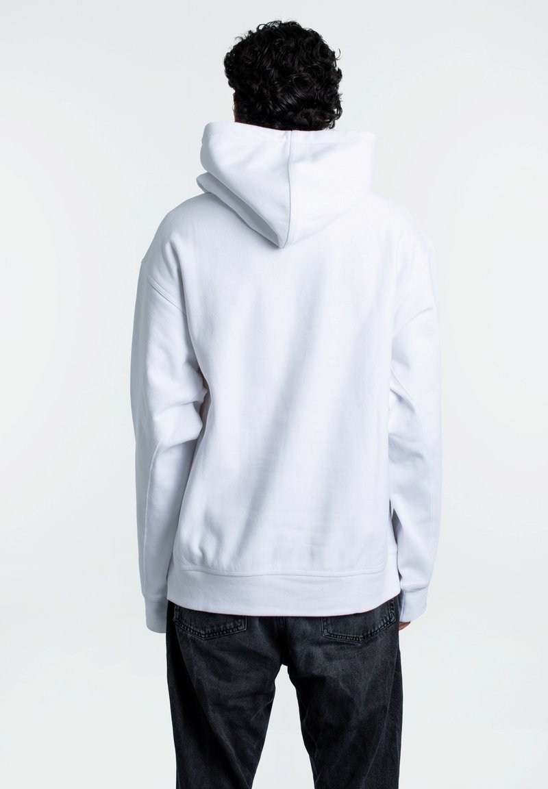 Carhartt WIP AMERICAN SCRIPT - Mikina s kapucí - white