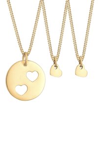 Elli TRIO HERZ  - Ketting - gold-coloured