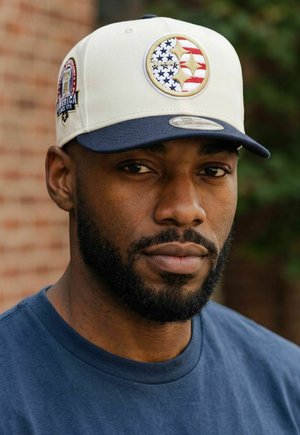New Era, 9FIFTY AFRAME   AMERICA PITTSBURGH STEELERS - Cap - beige