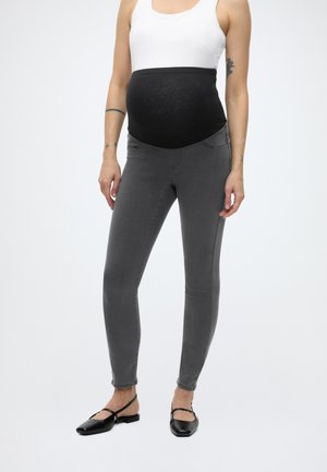 OLMRAIN SKINNY JEGGING DNM PIMBOX - Jeggings - dark grey denim