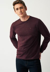 Next STAG MARL  - Langarmshirt - burgundy red