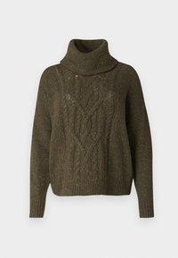 CAISYN LONG SLEEVE - Striktrøje - botanic green