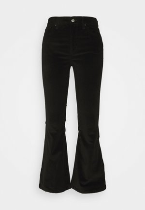 Topshop Petite Flared-farkut - black