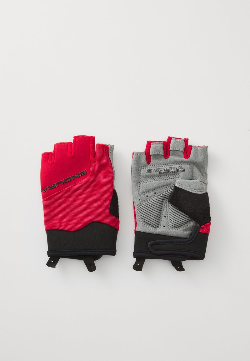 Endura - KINDER HUMMVEE PLUS MITT UNISEX - Vingerloze handschoenen - red, Vergroten