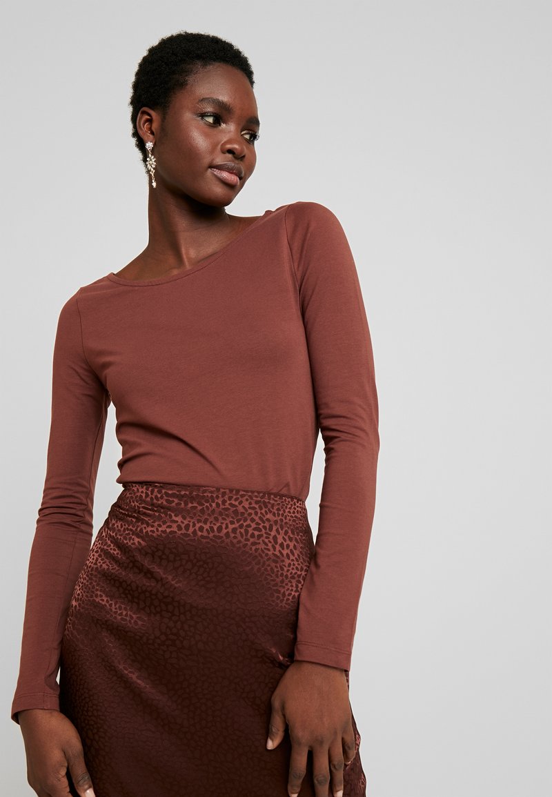 Anna Field Camisola de manga comprida - fudgesickle