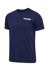 Hummel T-shirt med print - marine