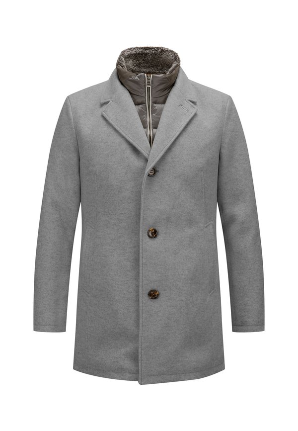 MSSelenio - Kurzmantel - silber