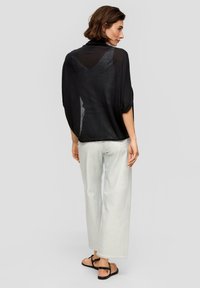 s.Oliver BLACK LABEL Poncho - schwarz