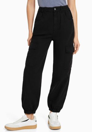 Cargo trousers - black