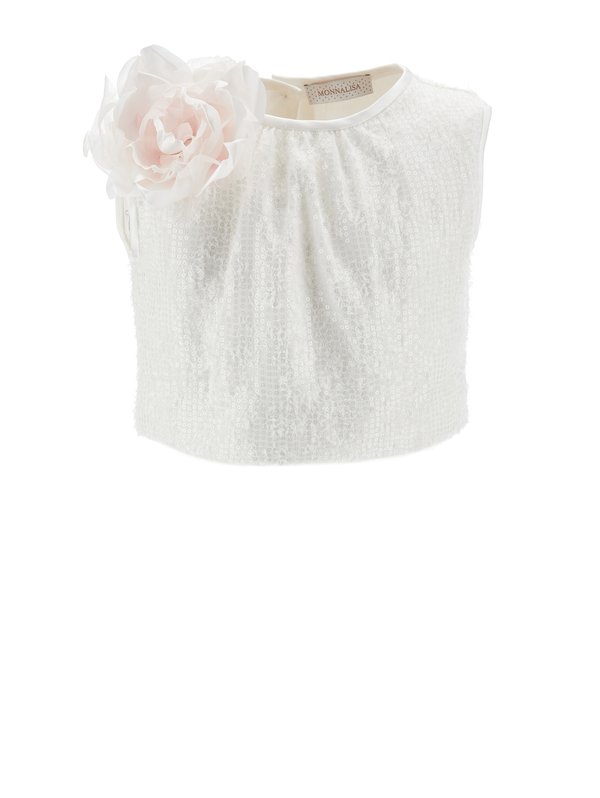 TOP CON GONNA DOPPIA - A-line skirt - panna4