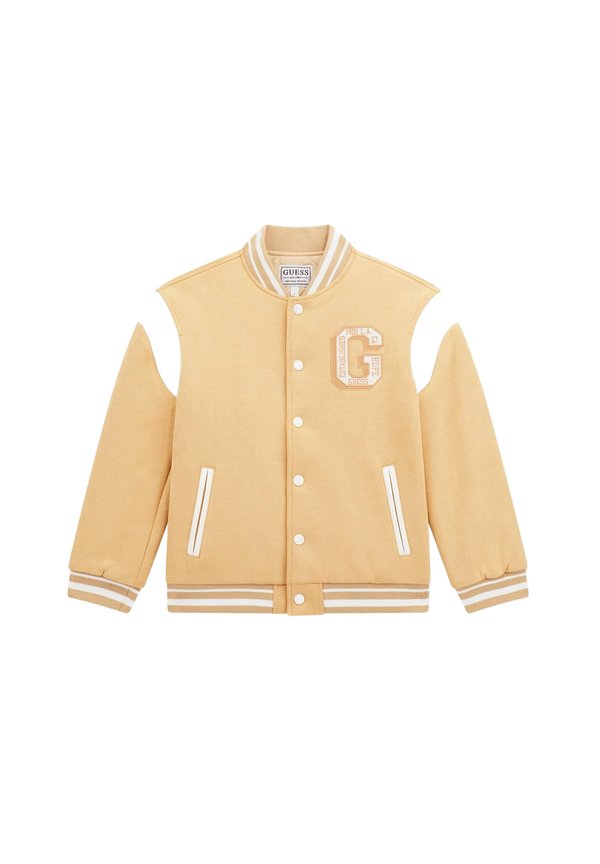 Kunstlederjacke - beige