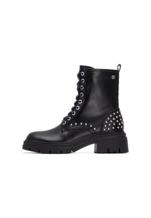 Botines con plataforma - black