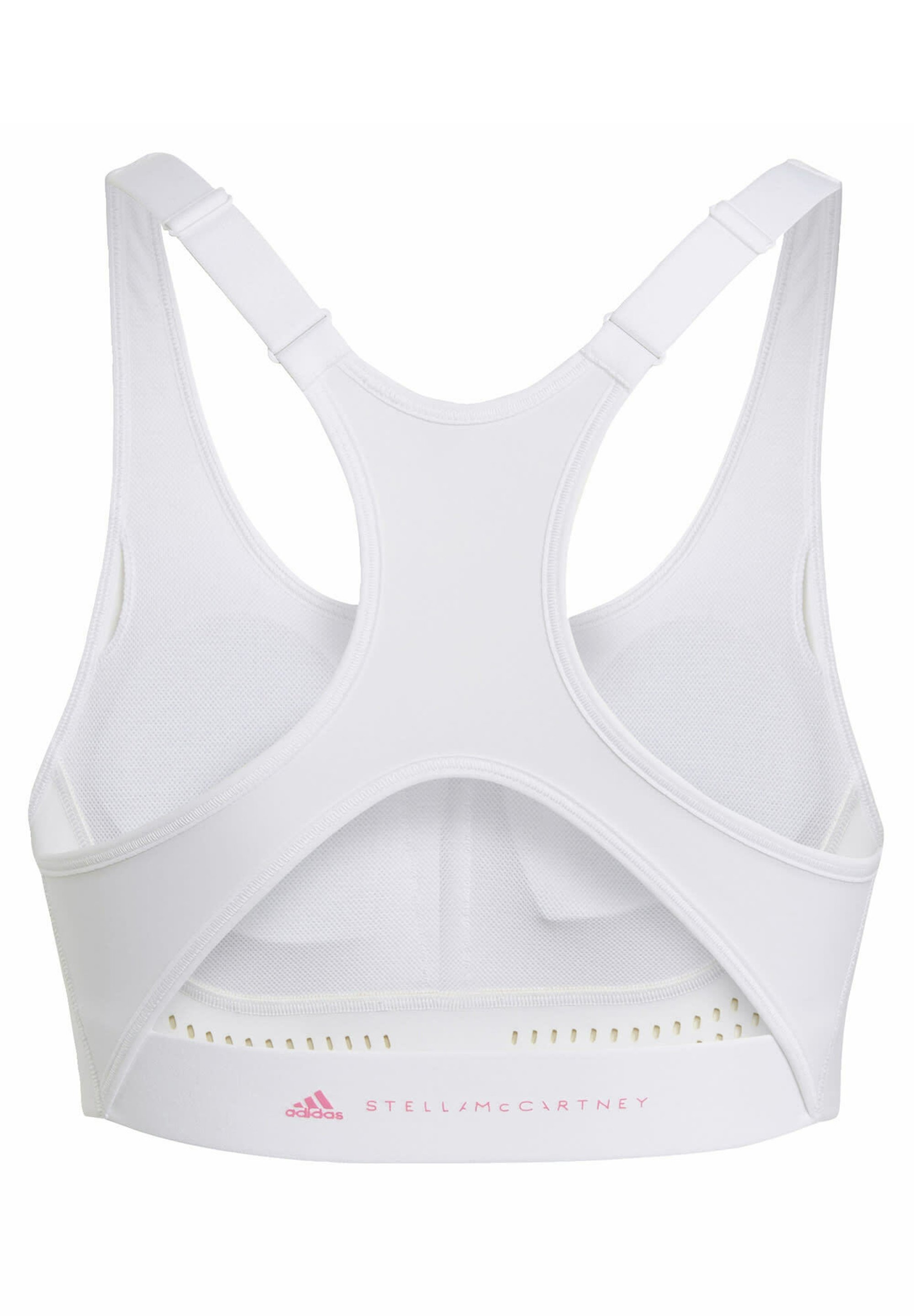 adidas by Stella McCartney TRUEPURPOSE MEDIUM SUPPORT BRA - Sport BH -  white/wit - Zalando.nl