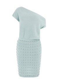 KURZES  - Shift dress - himmelblau