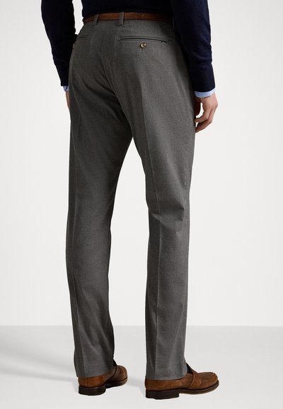 Polo Ralph Lauren MANHASSET STRETCH STRAIGHT FIT TROUSER - Hlače - light grey heather