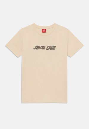 YOUTH SCREAMING GRIZZLY UNISEX - T-shirt imprimé - chalk