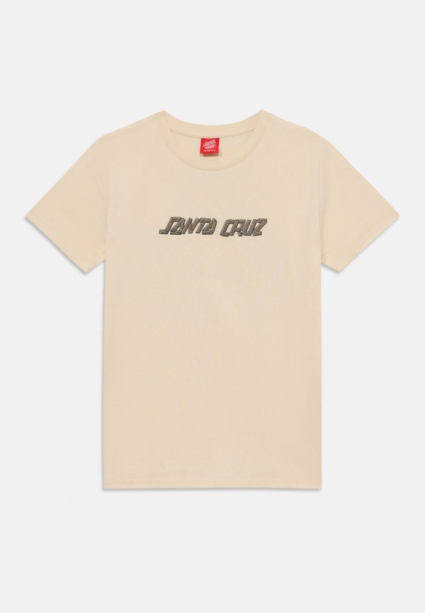 YOUTH SCREAMING GRIZZLY UNISEX - Print T-shirt - chalk