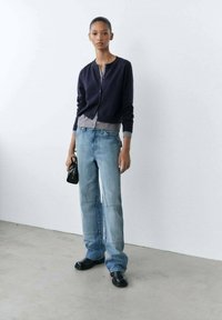 Mango Traperice opuštenog kroja - dark blue