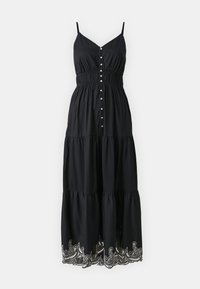 GAP TIERED  - Dolga obleka - black