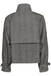 Gestuz AVIC SHORT JACKET - Light jacket - black/grey