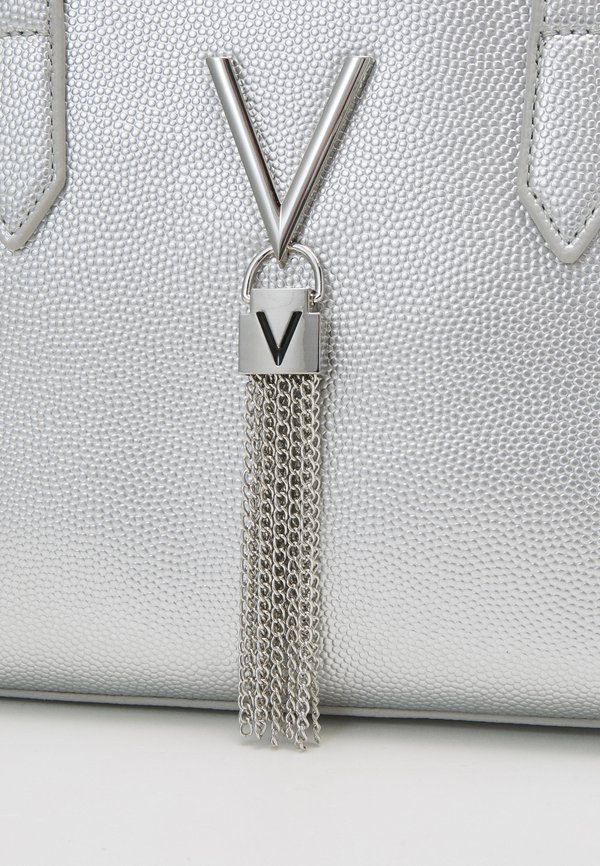 DIVINA - Handbag - argento3