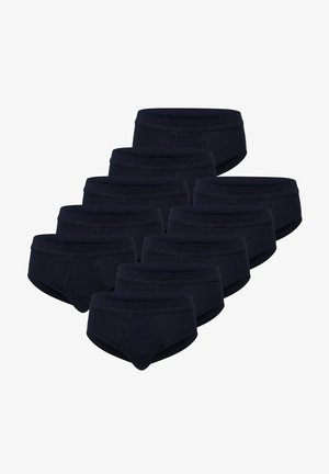 Götzburg 10 PACK MIT EINGRIFF DOPPELSITZ KOMFORTBUND - Slip - navy