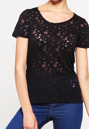 Camiseta estampada - black