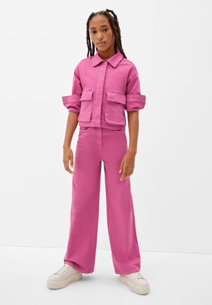 s.Oliver, STRETCH - Jeansjacke - pink