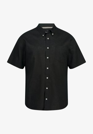 JP1880, SHORT SLEEVES, BUTTON-DOWN COLLAR, MODERN FIT - Hemd - black