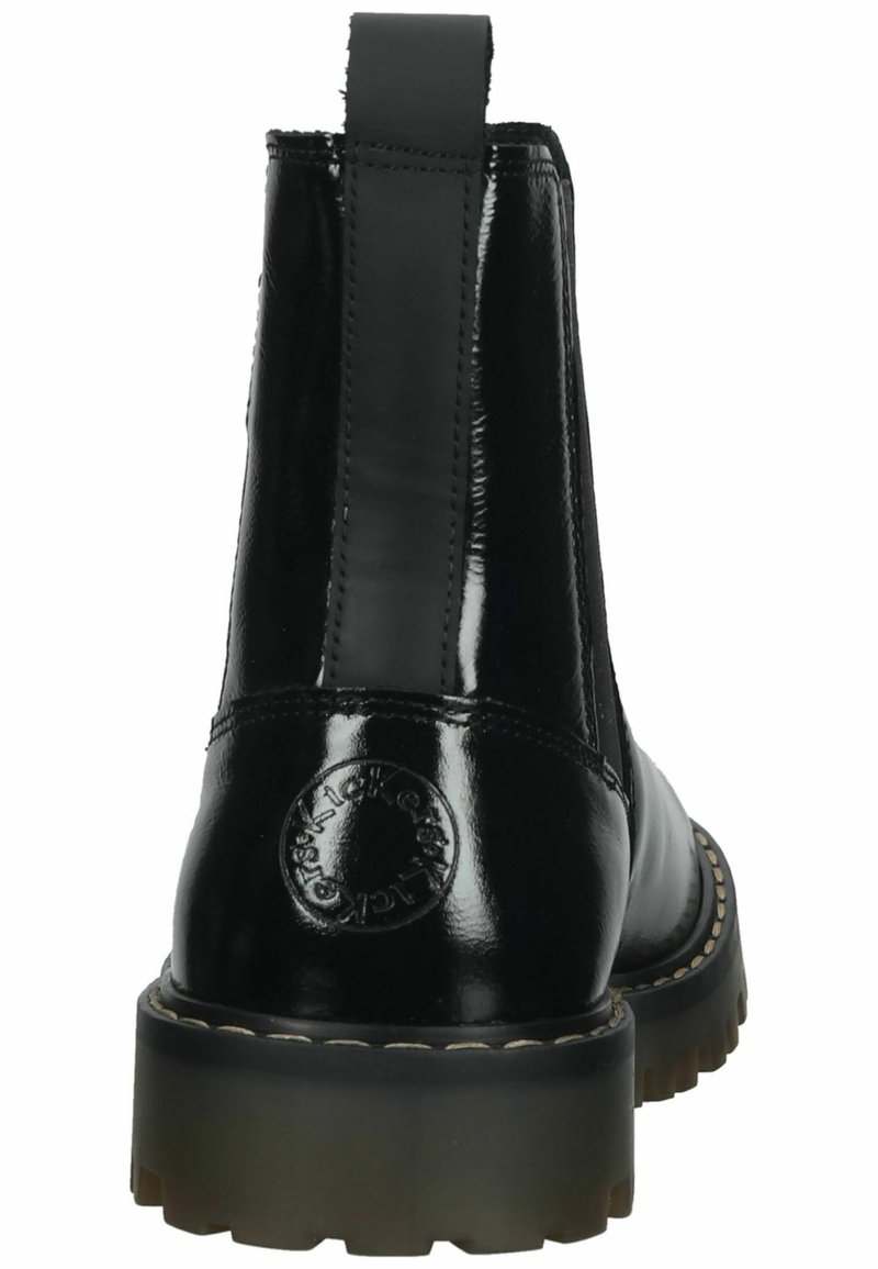 kickers noir vernis femme