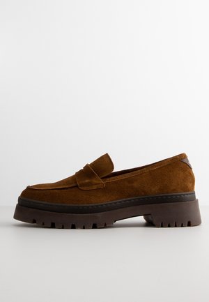 GANT ALIGREY - Slipper - tobacco brown