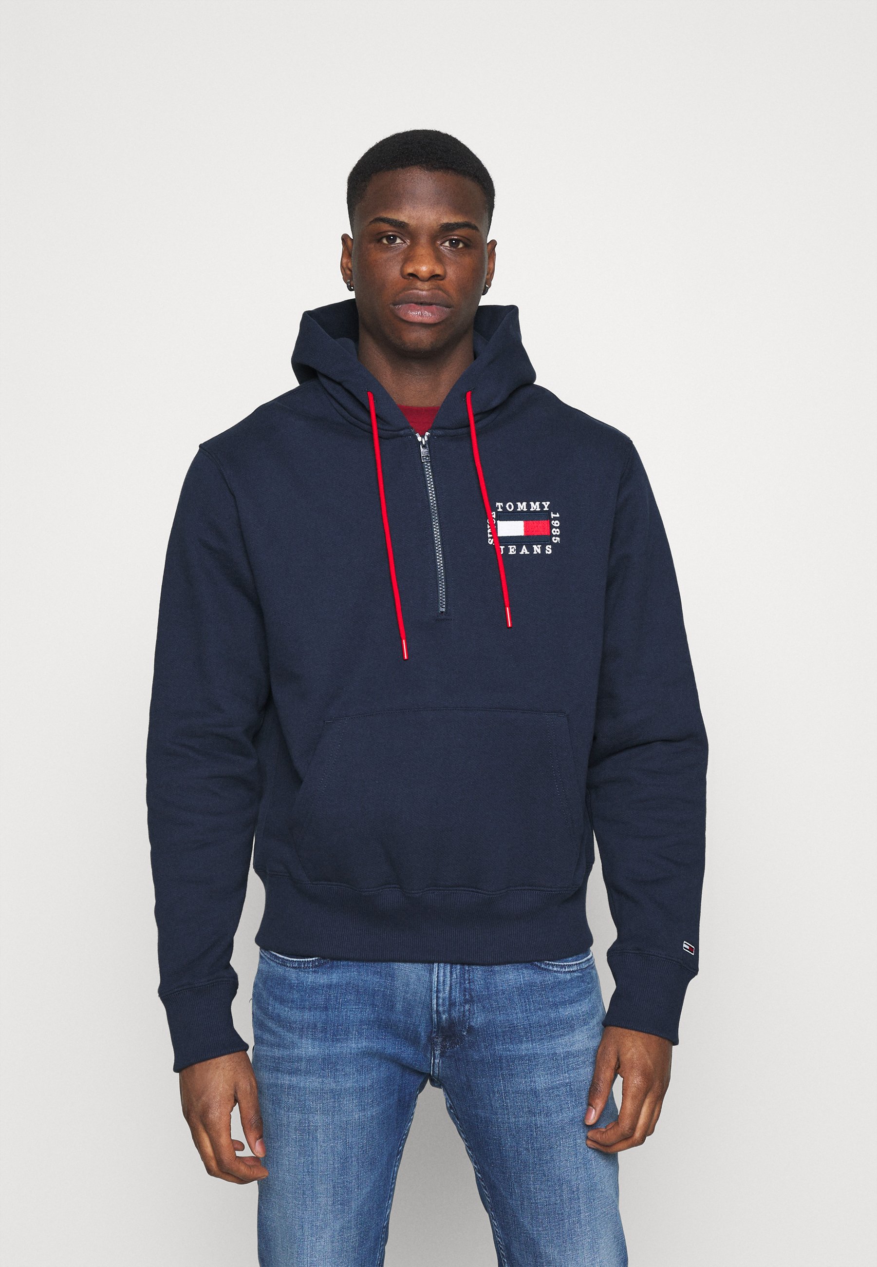 half zip hoodie tommy hilfiger