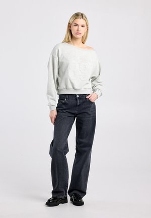 America Today Sweatshirt - mottled light grey