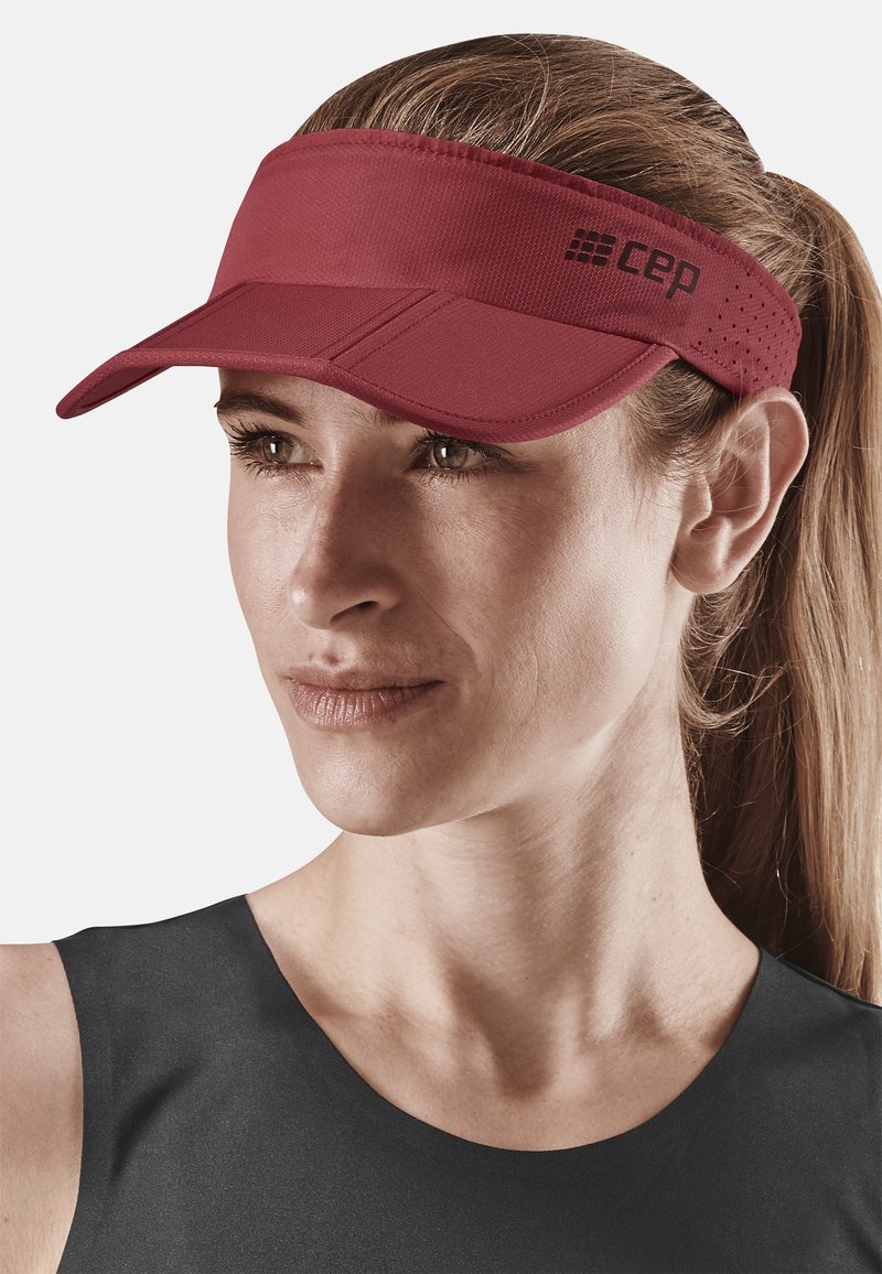 CEP THE RUN VISOR Cap dark red/dunkelrot Zalando.de