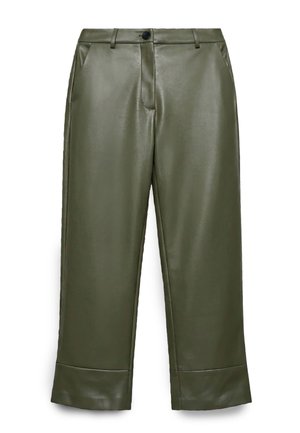 Calliope, PANTALONE LUNGO TINTA UNITA - Pantaloni - verde oliva