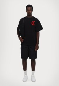 Just Cavalli Triko s potiskem - black
