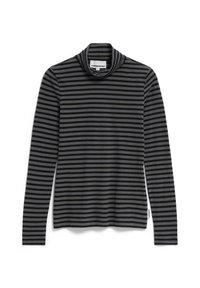 GRAZILIAA STRIPES - Longsleeve - iron cast black