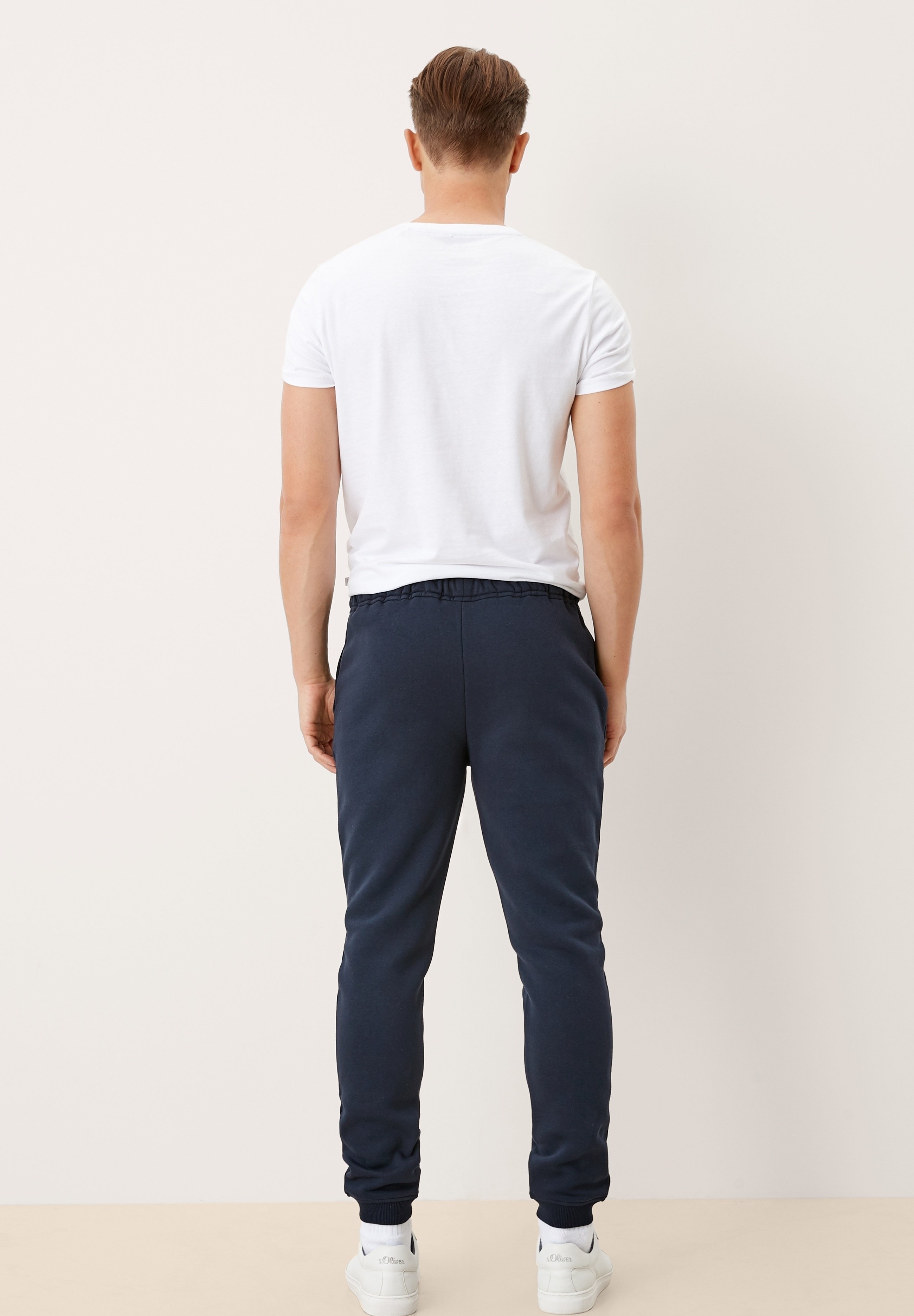 QS by s.Oliver REGULAR: JOGGINGBROEK - Trainingsbroek - dark  blue/donkerblauw - Zalando.nl