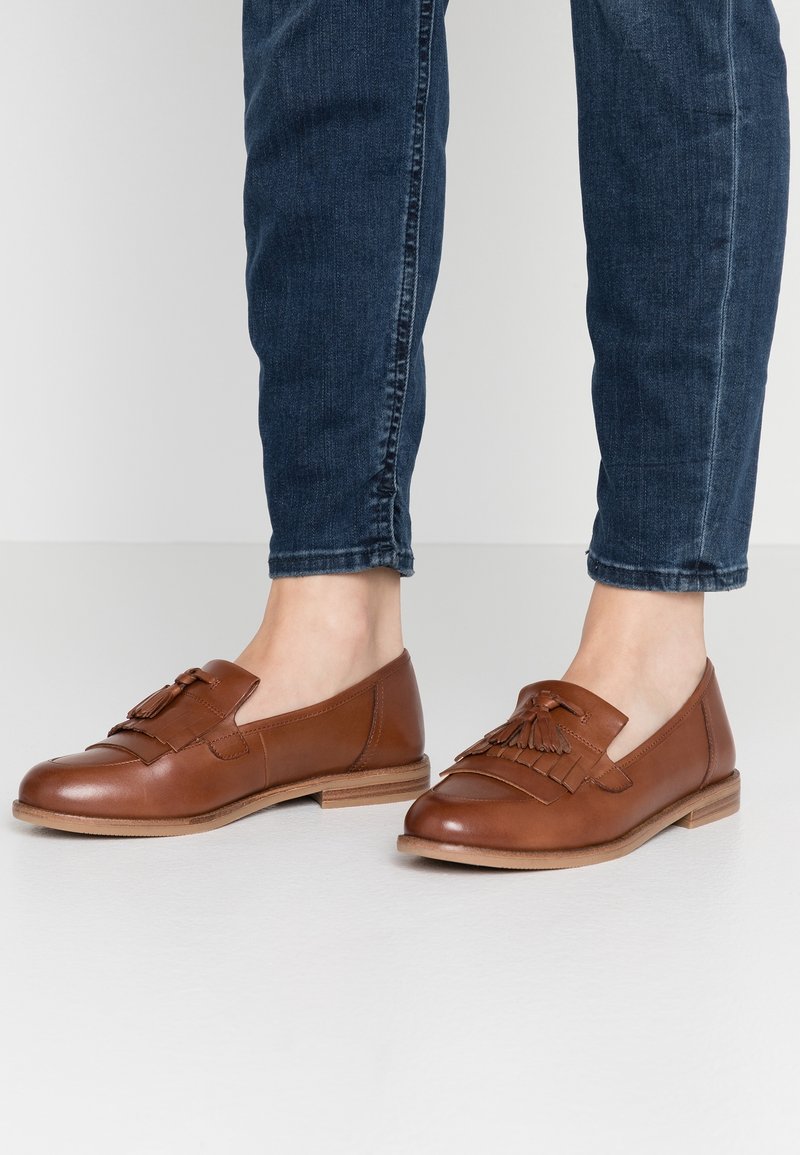 Caprice Chaussons - cognac