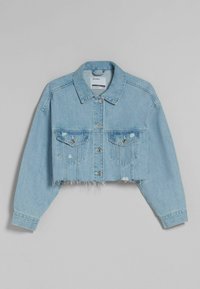 Bershka Jeansjacka - light blue