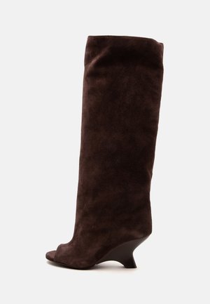 GIABORGHINI NINETTE - Bottes compensées - chocolate