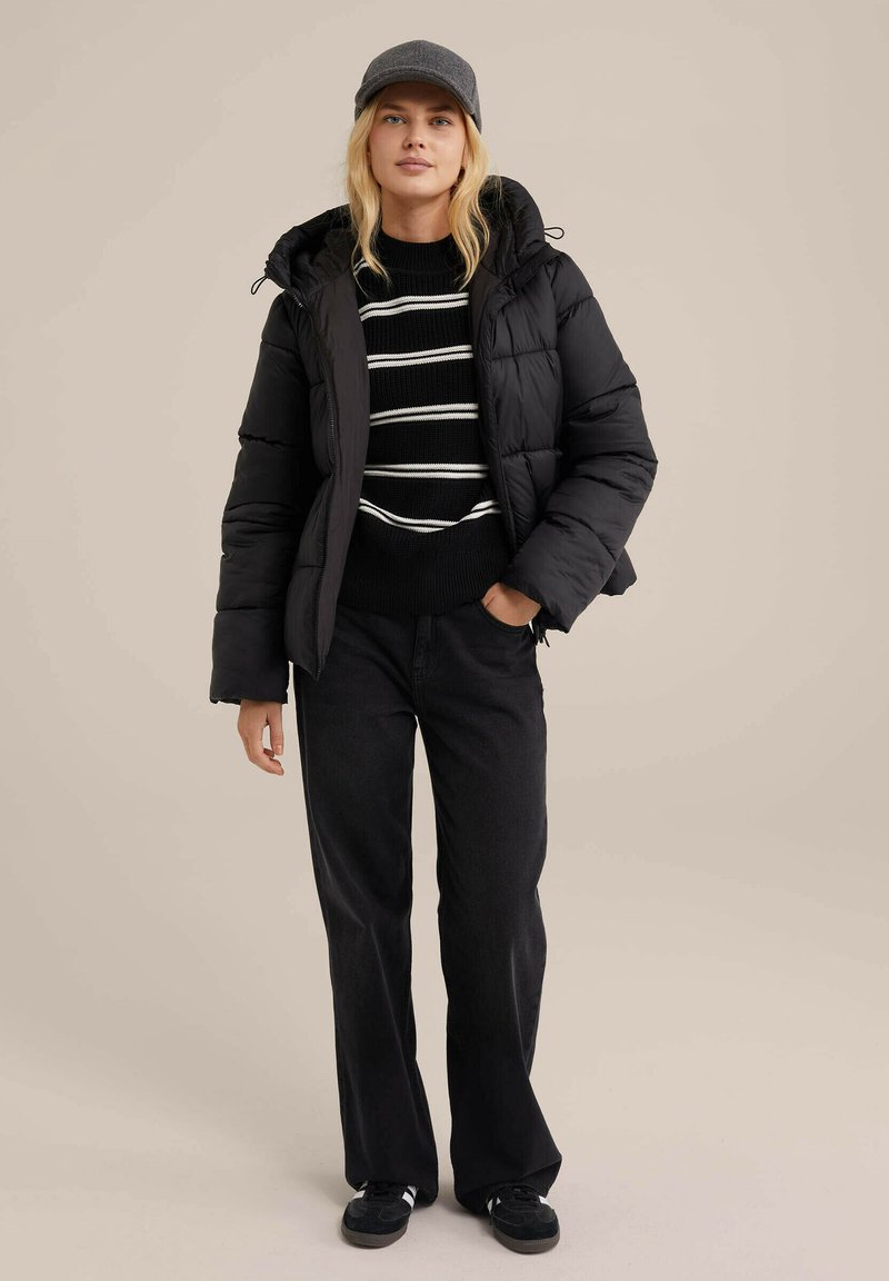 WE Fashion Trui zwart WE Fashion Trui zwart