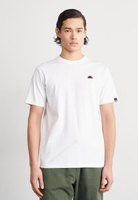 Ellesse VIPERA - Marškinėliai su spaudiniu - white/pink