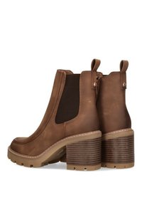 ETIKA Botines con plataforma - brown