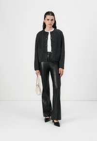 ONLY ONLPIEMONTE CARDIGAN - Vesta na kopčanje - dark grey