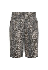 Zizzi Kratke hlače iz džinsa - leopard
