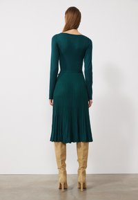 Anna Field Strikket kjole - dark green