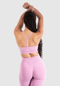Smilodox BATIK ACID BRA BH - Light support sports bra - rosa