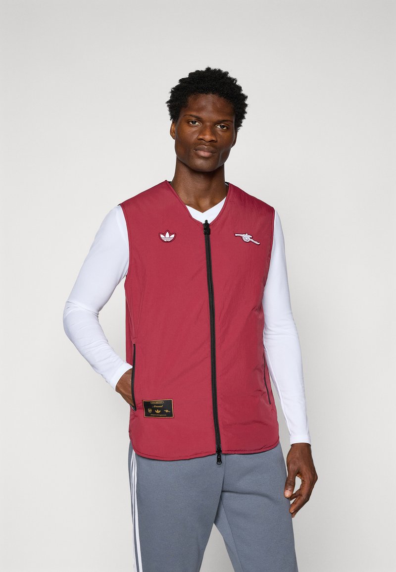 adidas Originals ARSENAL FC ICON VEST - Γιλέκο - team coll burgundy/black